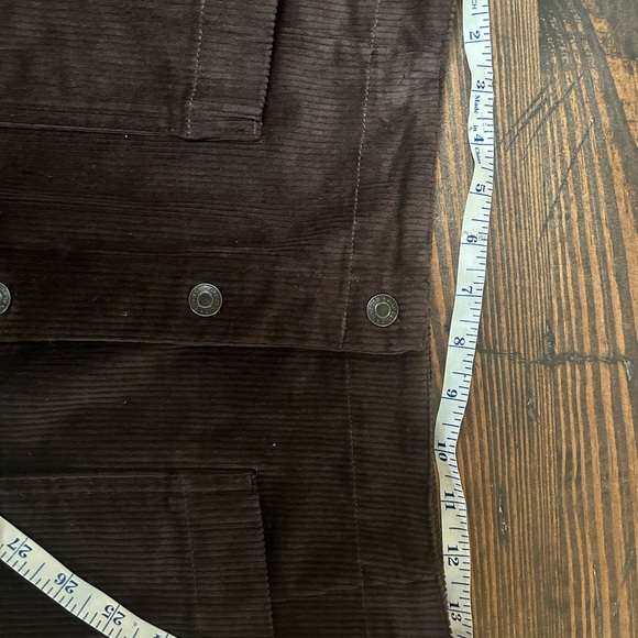 GAP Dark Brown Corduroy A-Line Skirt Women’s size 6 Tall - Picture 6 of 7